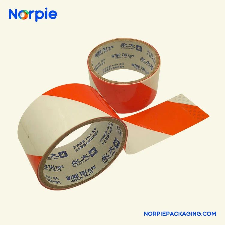 ఎరుపు మరియు తెలుపు హెచ్చరిక టేప్